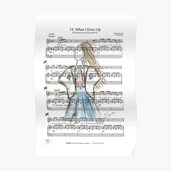 Плакат Matilda «Когда я вырастую», украшение для дома, настенная живопись, картина, настенный смешной принт, декор для комнаты, современное иску...
Плакат Matilda «Когда я вырастую», украшение для дома, настенная живопись, картина, настенный смешной принт, декор для комнаты, современное иску...