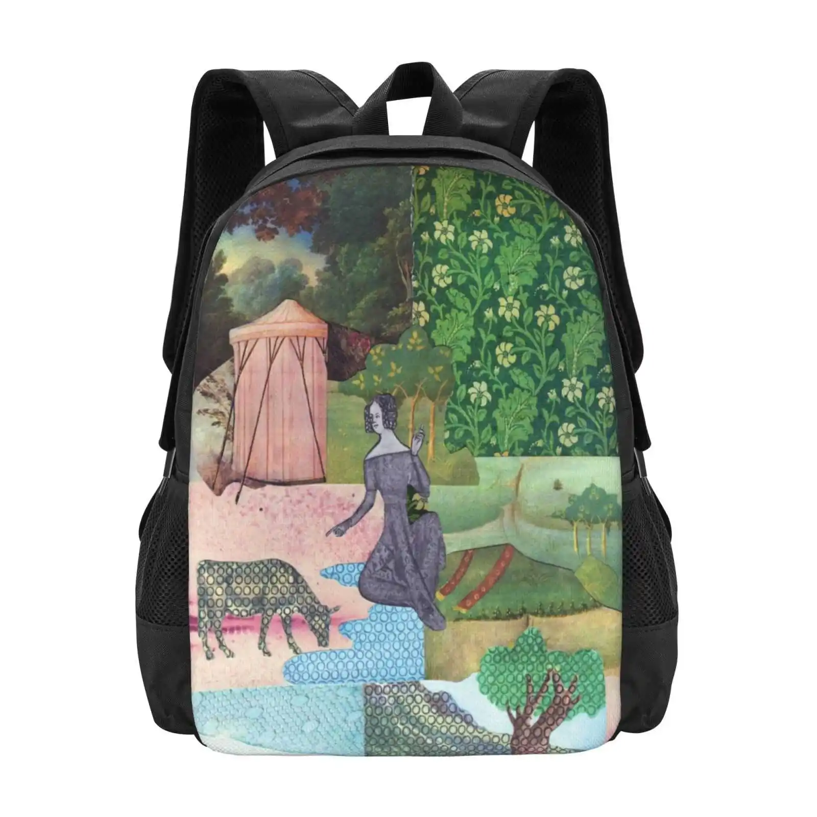 Au Bord De L'Eau Pattern Design Bag Student'S Backpack Collage Paperwork Handmade Vintage
Au Bord De L'Eau Pattern Design Bag Student'S Backpack Collage Paperwork Handmade Vintage