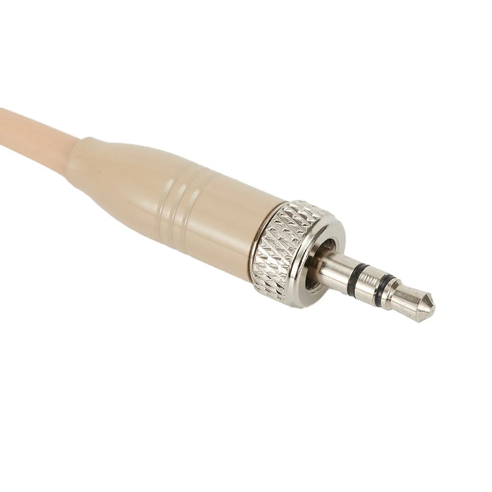 Single Earhook Headset Mic Headworn Microphone For Sennheiser Wireless 3.5mm Electret Condenser ZD-1730B Lightweight Beige
Single Earhook Headset Mic Headworn Microphone For Sennheiser Wireless 3.5mm Electret Condenser ZD-1730B Lightweight Beige