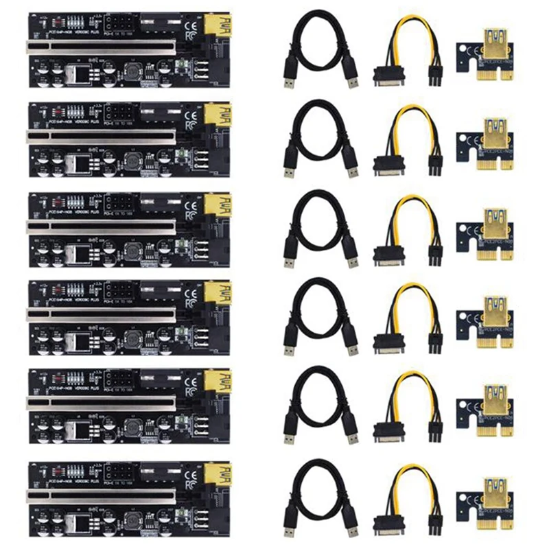 Версия Райзера 009C Plus PCI-E 1X 4X 8X 16X, карта расширения Райзера, PCIE PCI, графический удлинитель, Майнер
Версия Райзера 009C Plus PCI-E 1X 4X 8X 16X, карта расширения Райзера, PCIE PCI, графический удлинитель, Майнер
