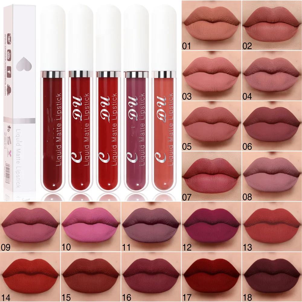 CmaaDu 18 Colors Long Lasting Lip Gloss Matte Velvet Liquid Lipstick Waterproof Moisturizing Lip Makeup Cosmetics DC08
CmaaDu 18 Colors Long Lasting Lip Gloss Matte Velvet Liquid Lipstick Waterproof Moisturizing Lip Makeup Cosmetics DC08
