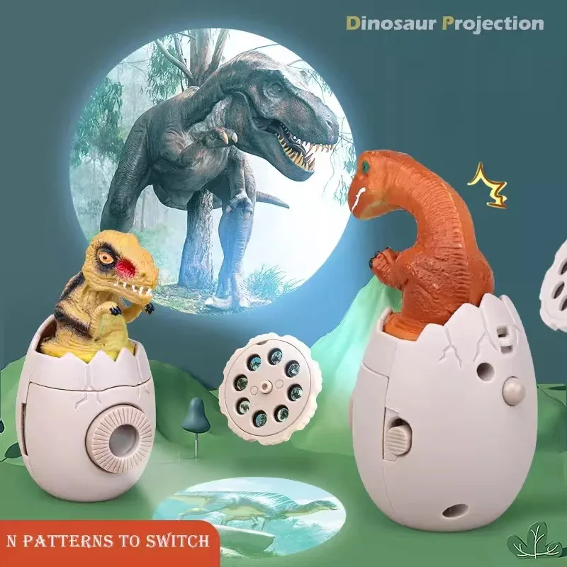 Dinosaur Egg Projector Children's creative shell breaking Tyrannosaurus Triceratops Mini projector toy gifts for boys and girls
Dinosaur Egg Projector Children's creative shell breaking Tyrannosaurus Triceratops Mini projector toy gifts for boys and girls