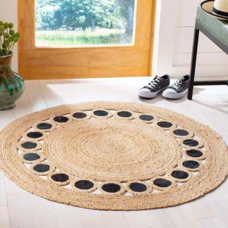 Natural Jute Rug Handmade Rustic Look Door Mat Mordren Floor Living Room Carpet Rugs for Bedroom Home Decor
Natural Jute Rug Handmade Rustic Look Door Mat Mordren Floor Living Room Carpet Rugs for Bedroom Home Decor