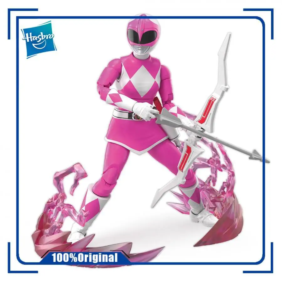 

Hasbro Power Rangers Lightning Collection Remastered Mighty Morphin Pink Ranger 6-Inch-Scale (15Cm) Action Figure F7391