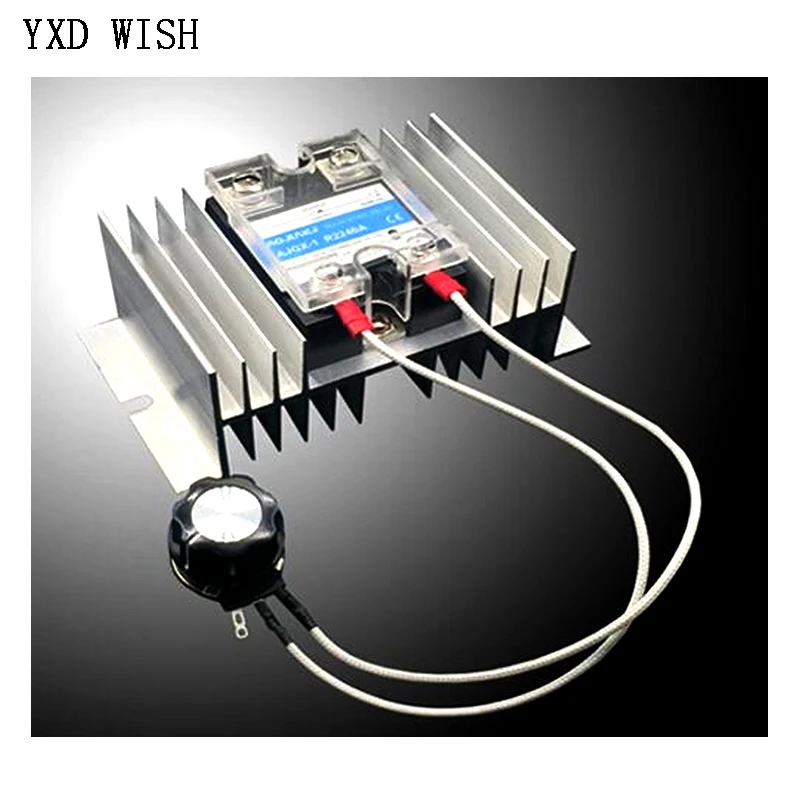 AC 110V 220V 380V 8000W SCR Voltage Regulator Dimming Dimmers Motor Speed Controller Thermostat Electronic Voltage Regulator
AC 110V 220V 380V 8000W SCR Voltage Regulator Dimming Dimmers Motor Speed Controller Thermostat Electronic Voltage Regulator