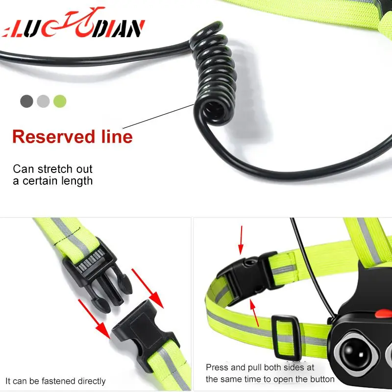 Outdoor Night Running Chest Light 3*XPG LED Lamp USB Rechargeable Warning Light With Reflective Strap For Cycling Jogging Lights
Outdoor Night Running Chest Light 3*XPG LED Lamp USB Rechargeable Warning Light With Reflective Strap For Cycling Jogging Lights