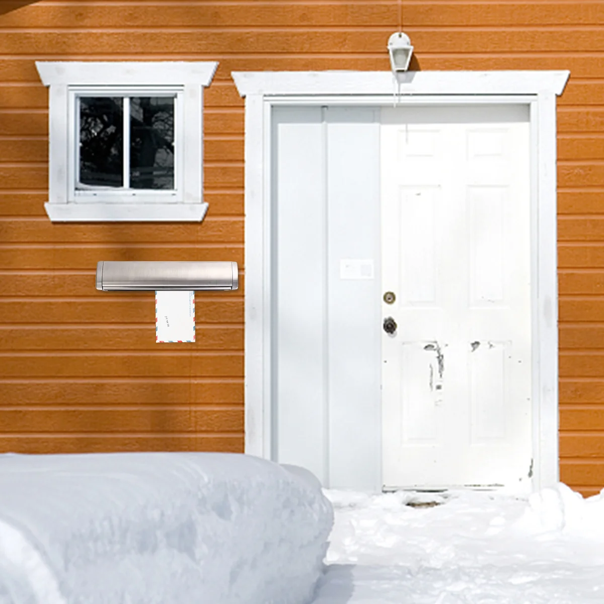 1pc Mail Slot Box Traditional Door Letter Post Box Traditional Door Letter Box Wall Mount Letter Box
1pc Mail Slot Box Traditional Door Letter Post Box Traditional Door Letter Box Wall Mount Letter Box
