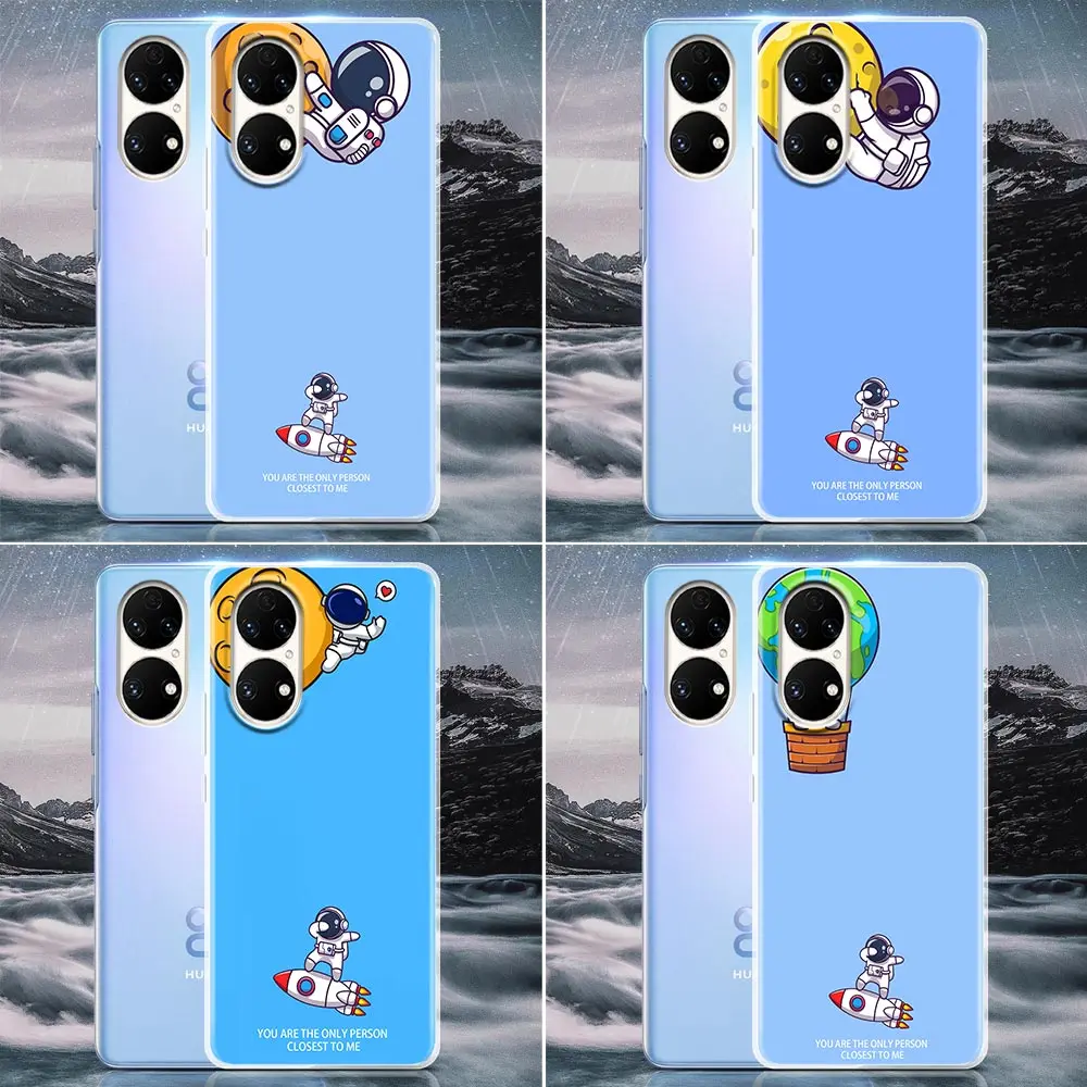 Creative Clear Phone Case for Huawei P20 Pro P30 P40 Pro Plus Lite 4G P50 Pro P Smart 2019 Case Soft Cover Cute Cartoon Spaceman
Creative Clear Phone Case for Huawei P20 Pro P30 P40 Pro Plus Lite 4G P50 Pro P Smart 2019 Case Soft Cover Cute Cartoon Spaceman