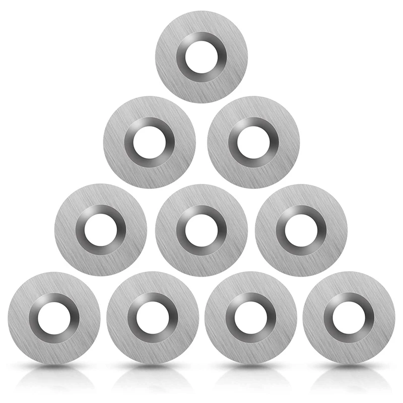 16mm Round Carbide Inserts Cutters Knives Replacement Fits for DIY Lathe Wood Turning Finisher Hollower Tool 10Pcs
16mm Round Carbide Inserts Cutters Knives Replacement Fits for DIY Lathe Wood Turning Finisher Hollower Tool 10Pcs