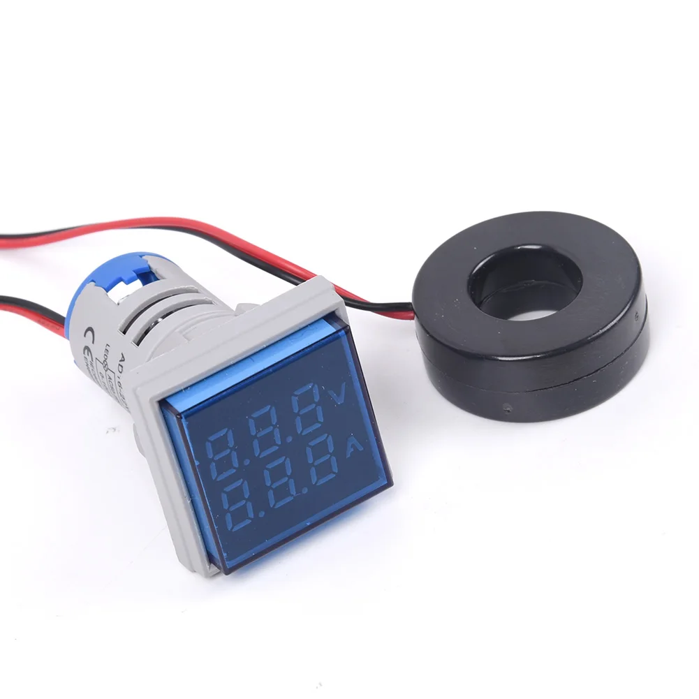 LED Digital Dual Display Voltage & Current Indicator Ammeter Voltage Gauge Meter AC 60-500V 0-100A With Current Transformer
LED Digital Dual Display Voltage & Current Indicator Ammeter Voltage Gauge Meter AC 60-500V 0-100A With Current Transformer