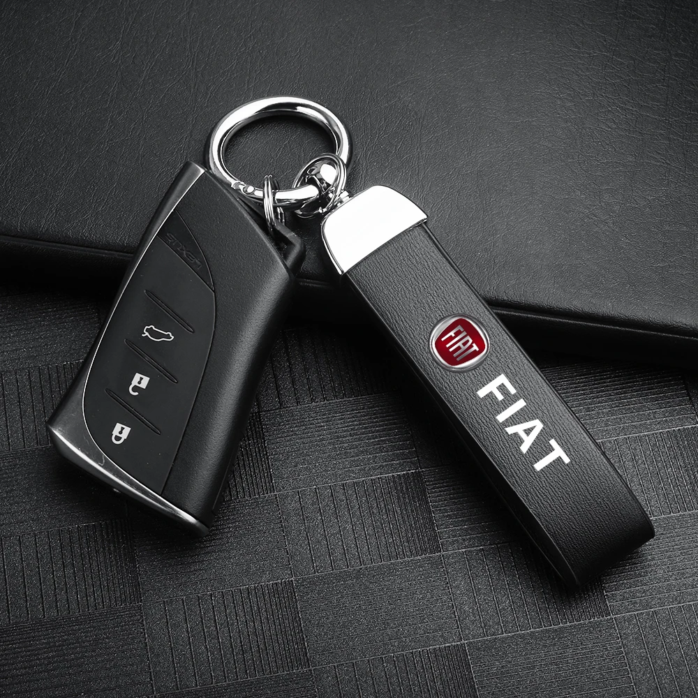 Luxury Metal Leather Car Logo Keychain Rings Key Chain Keyring Accessories For Fiat Tipo 500X 124 Bravo Freemont Panda Uno Punto
Luxury Metal Leather Car Logo Keychain Rings Key Chain Keyring Accessories For Fiat Tipo 500X 124 Bravo Freemont Panda Uno Punto