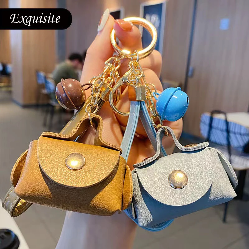 2020 NEW Simple Small Package Keychain Creative Bag Pendant Mini Small Purse Cute Car Pendant with Bells Hot Ornaments
2020 NEW Simple Small Package Keychain Creative Bag Pendant Mini Small Purse Cute Car Pendant with Bells Hot Ornaments
