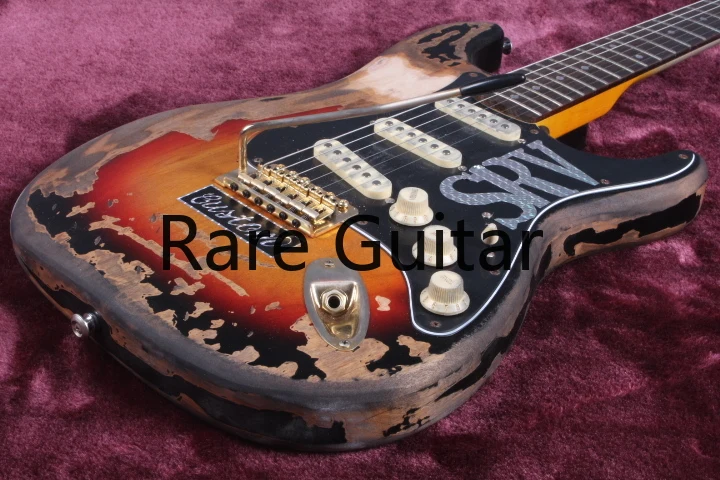 Custom Shop LTD Masterbuilt SRV Stevie Ray Воган Тяжелая Relic ST Tribute электрическая гитара Alder Body Vintage Sunburst, Tremolo
Custom Shop LTD Masterbuilt SRV Stevie Ray Воган Тяжелая Relic ST Tribute электрическая гитара Alder Body Vintage Sunburst, Tremolo