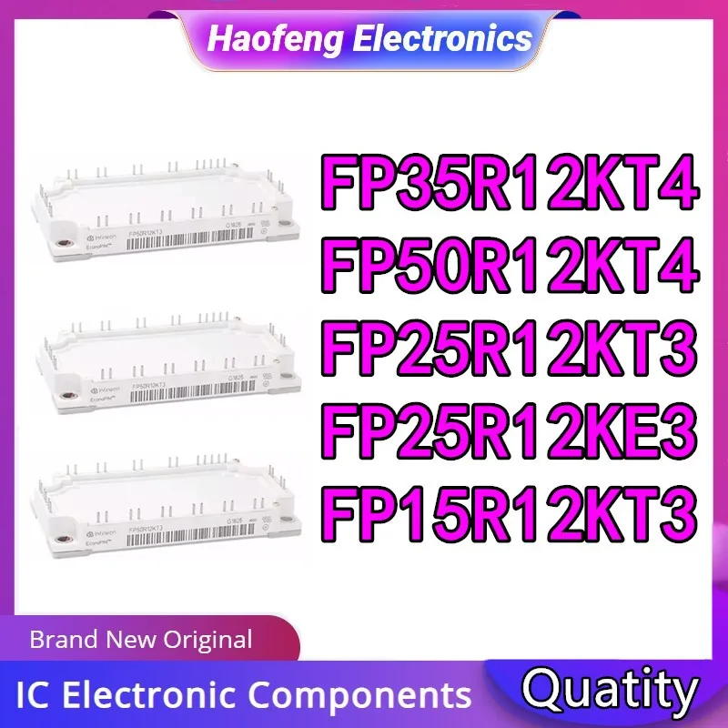 Новые оригинальные интегрированные схемы FP35R12KT4 FP50R12KT4 FP25R12KT3 FP25R12KE3 FP15R12KT3
Новые оригинальные интегрированные схемы FP35R12KT4 FP50R12KT4 FP25R12KT3 FP25R12KE3 FP15R12KT3