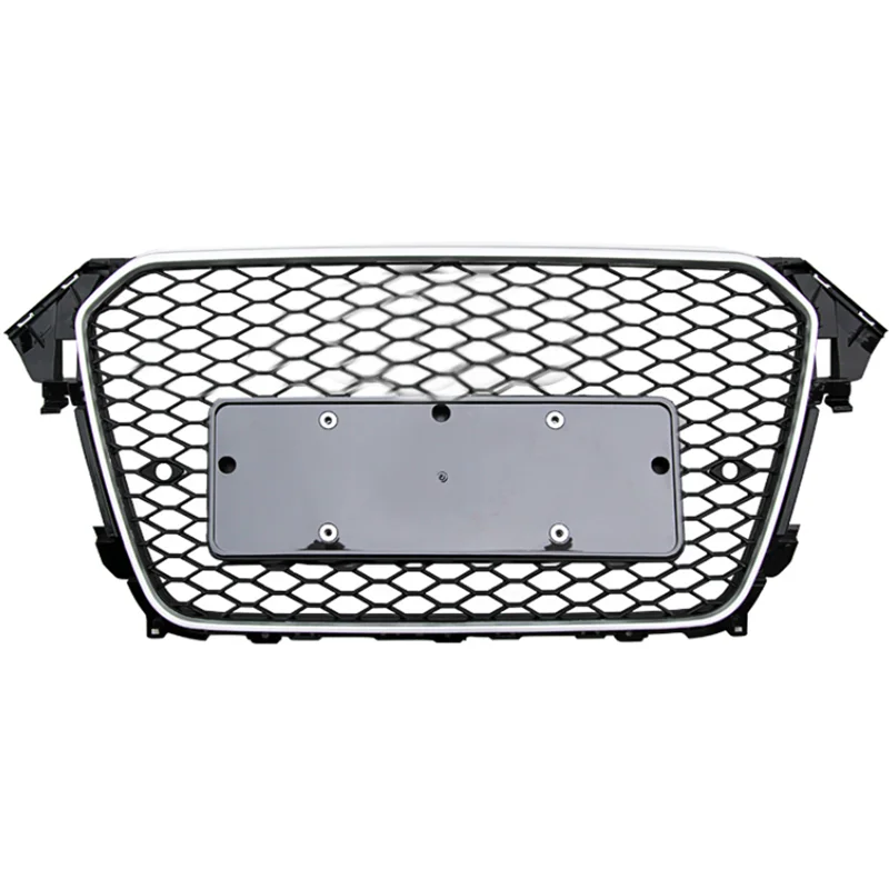 Car Auto Front Grille For Audi A4 B9 2013 2014 2015 2016 Upgrade RS4 Honeycomb Style Racing Hood Grill with Chrome Ring
Car Auto Front Grille For Audi A4 B9 2013 2014 2015 2016 Upgrade RS4 Honeycomb Style Racing Hood Grill with Chrome Ring