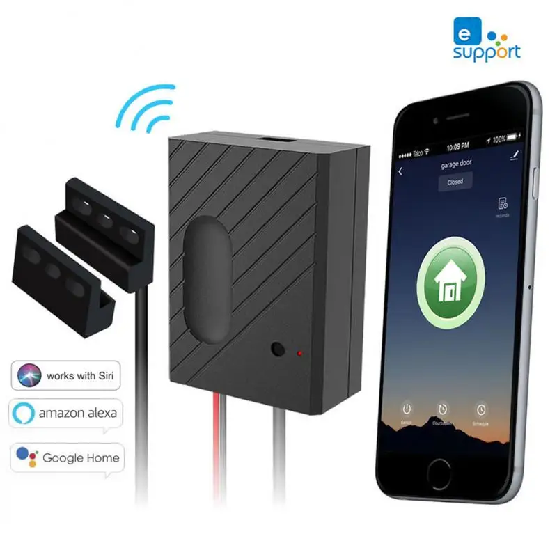 Aubess WiFi Smart Switch Garage Door Opener With Ewelink App Voice Control Alexa Google Home Wireless Remote Control Smart Home
Aubess WiFi Smart Switch Garage Door Opener With Ewelink App Voice Control Alexa Google Home Wireless Remote Control Smart Home