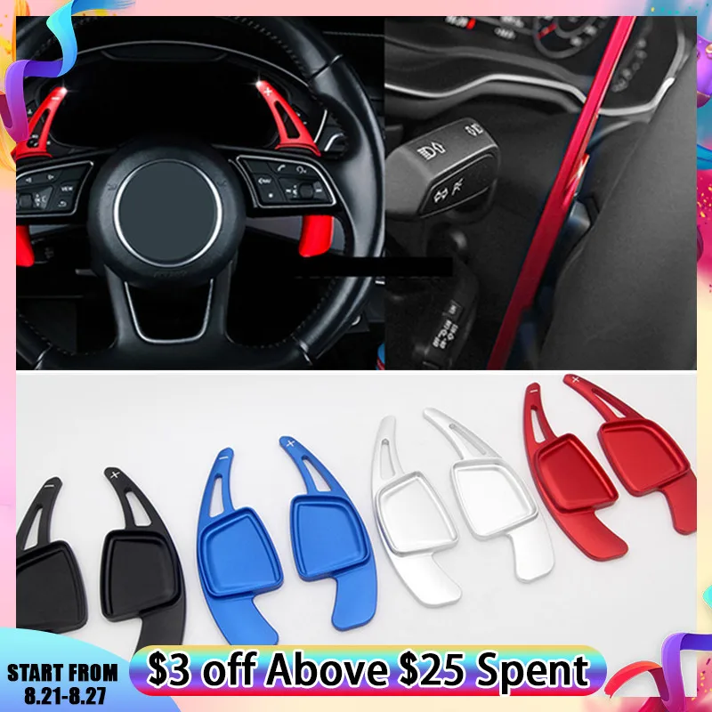 Pair Car Steering Wheel Paddle Shift Extension Aluminum Alloy For Audi A4L S4 S5 A6 C8 A7 A8 Avant Quattro 2019-2021
Pair Car Steering Wheel Paddle Shift Extension Aluminum Alloy For Audi A4L S4 S5 A6 C8 A7 A8 Avant Quattro 2019-2021