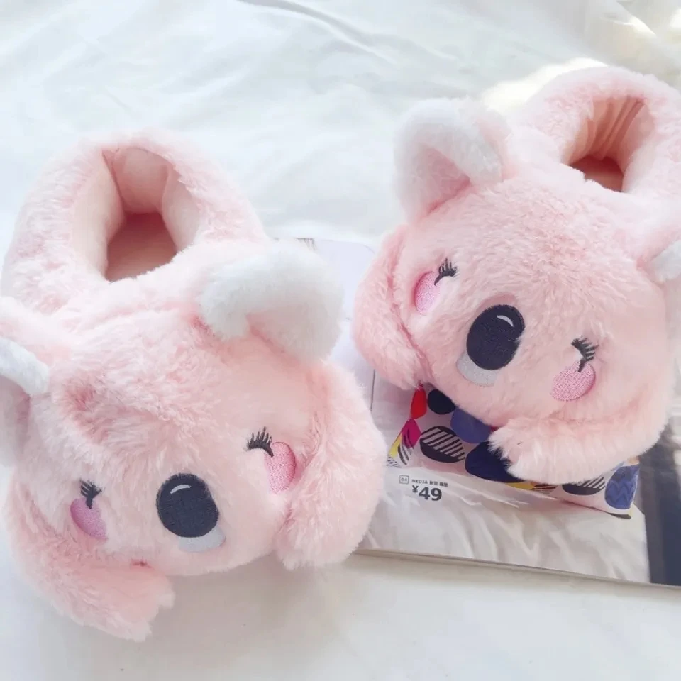 Women's Winter Cotton Slippers Cute Dog Slipper For Women Kawaii Style Girls Home Slippers Plush Warm Indoor Faux Fur Flip Flop
Women's Winter Cotton Slippers Cute Dog Slipper For Women Kawaii Style Girls Home Slippers Plush Warm Indoor Faux Fur Flip Flop
