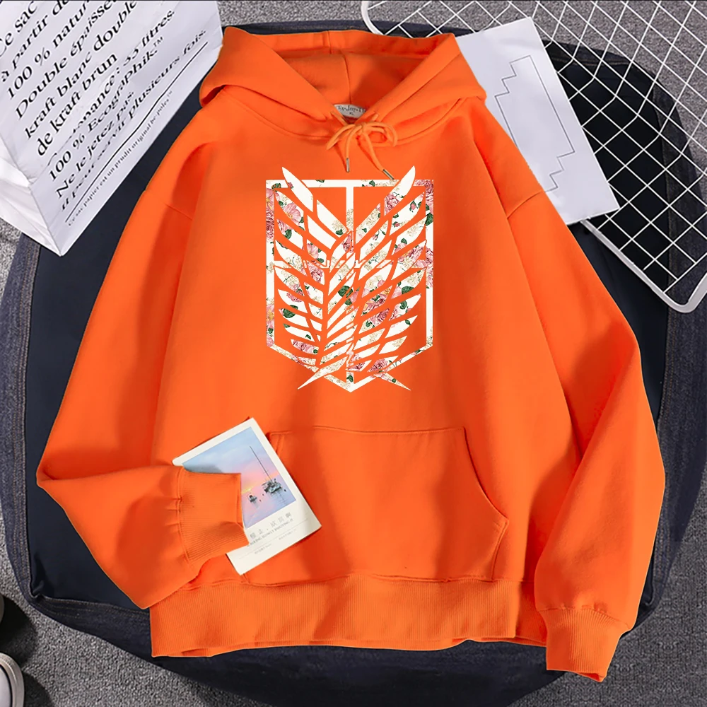 Anime Attack On Titan Fresh Flowers Printed Hoodie Women Fashion Casual Clothing Loose Oversize Pullovers Autumn Fleece Hooded
Anime Attack On Titan Fresh Flowers Printed Hoodie Women Fashion Casual Clothing Loose Oversize Pullovers Autumn Fleece Hooded
