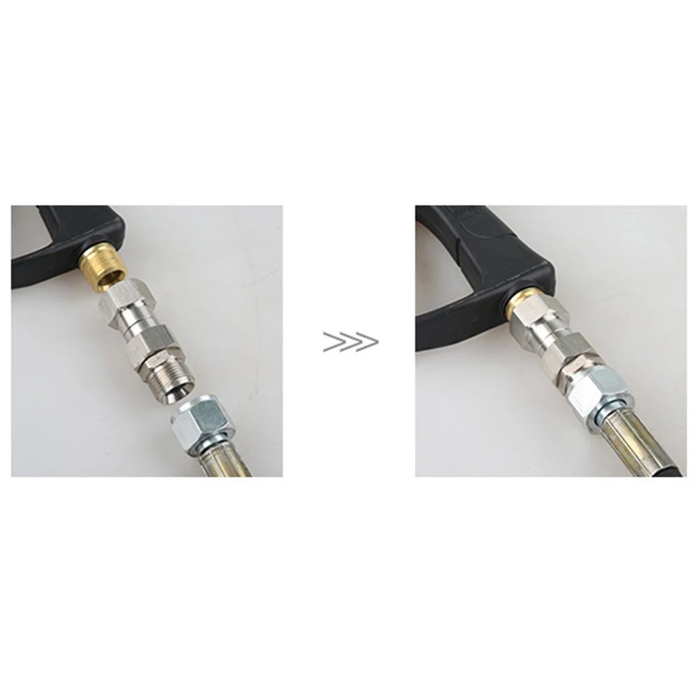 3/8 " Quick Connect Coupler Adapter Pressure Washer Connector Garden Hose Quick Coupling Connector Power Tool Accessories
3/8 " Quick Connect Coupler Adapter Pressure Washer Connector Garden Hose Quick Coupling Connector Power Tool Accessories