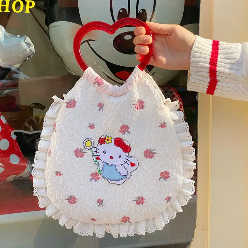 2022 Kawaii Sanrio Bag Hello Kittys Cute Beauty Creative Spice Girl Homemade Pearl Flowers Messenger Bag Girls Gift
2022 Kawaii Sanrio Bag Hello Kittys Cute Beauty Creative Spice Girl Homemade Pearl Flowers Messenger Bag Girls Gift