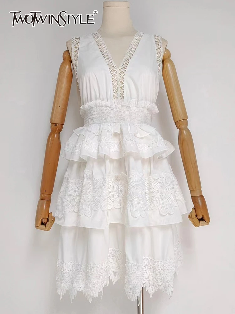 Twotwin2 Стильное повседневное розовое платье для женщин с v-образным вырезом без рукавов с высокой талией, с вырезами, однотонные мини-платья, ж... 
Twotwin2 Стильное повседневное розовое платье для женщин с v-образным вырезом без рукавов с высокой талией, с вырезами, однотонные мини-платья, ж...