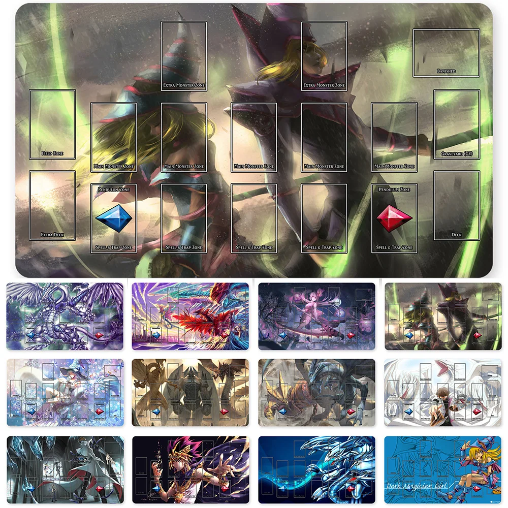 HOT OCG Playmat Blue-eyes Ultimate Dragon Dark Magician Duel Monsters Playmats Compatible for YuGiOh TCG + Free Bag - ygo (63)
HOT OCG Playmat Blue-eyes Ultimate Dragon Dark Magician Duel Monsters Playmats Compatible for YuGiOh TCG + Free Bag - ygo (63)