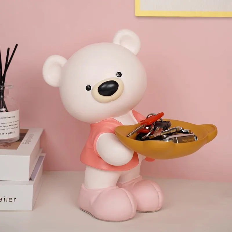 Bear Entrance Key Storage Ornaments Modern Creative Home Living Room TV Cabinet Decorations Home Accessories
Bear Entrance Key Storage Ornaments Modern Creative Home Living Room TV Cabinet Decorations Home Accessories