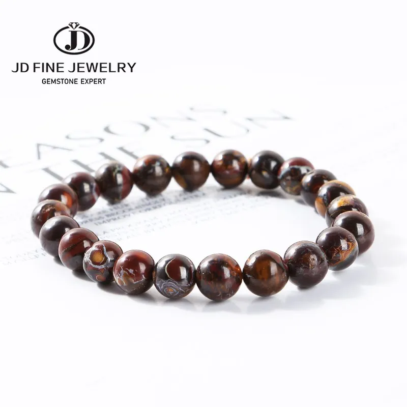 JD Natural Fire Opal Beaded Stone Bracelets For Women 8 10 12 14mm Round Gemstone Elegant Wristband Bangles Fine Jewelry Gifts
JD Natural Fire Opal Beaded Stone Bracelets For Women 8 10 12 14mm Round Gemstone Elegant Wristband Bangles Fine Jewelry Gifts