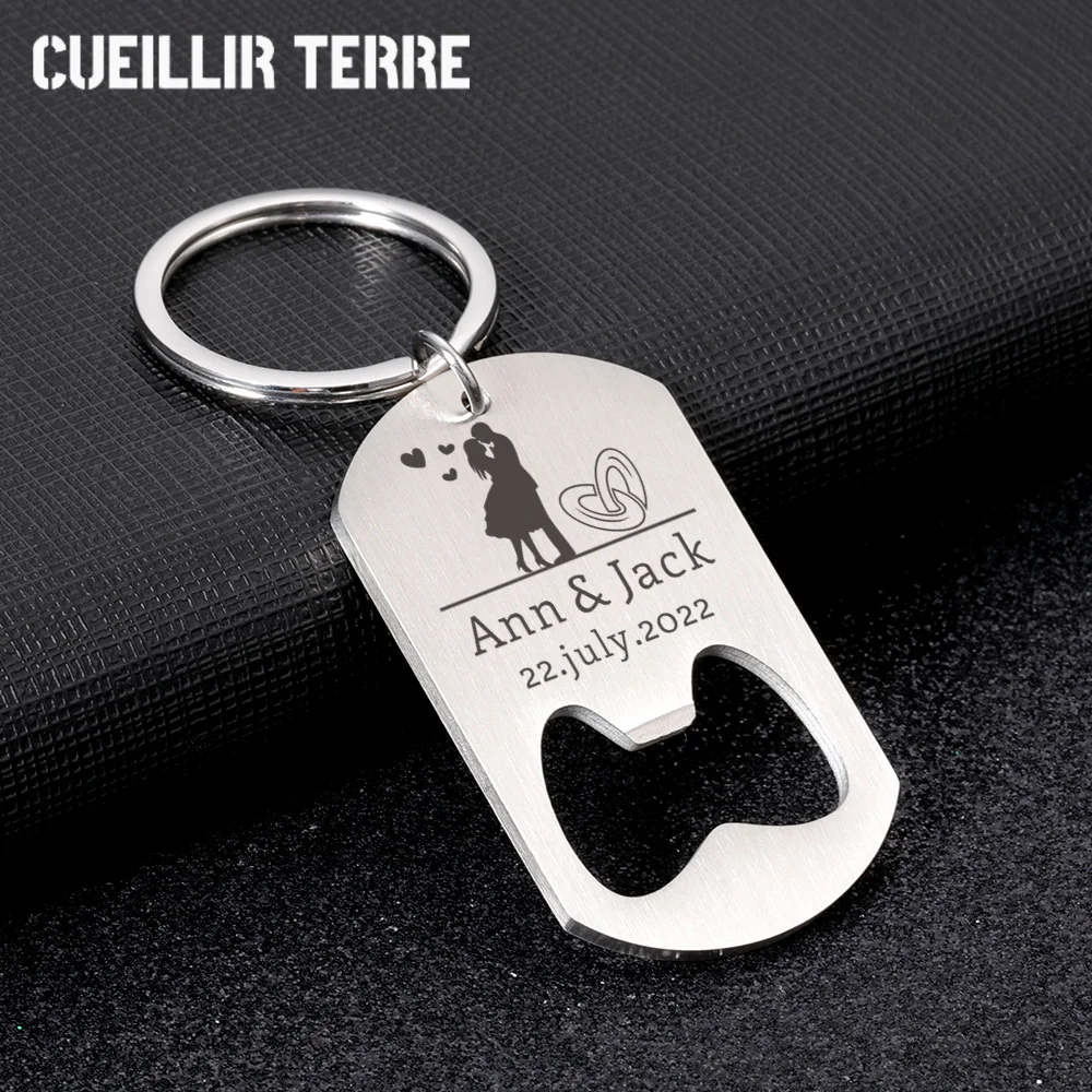 Couple Bottle Opener Keychain Valentine's Day Present Wedding Guests Gifts Personalized Original Gift Love Gift For Boyfriend
Couple Bottle Opener Keychain Valentine's Day Present Wedding Guests Gifts Personalized Original Gift Love Gift For Boyfriend