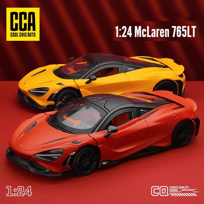 1:24 Mclaren 765Lt Simulation Alloy Sports Car Model Sound And Light Pull Back Toy Car Racing Boy Collection Decoration Gift
1:24 Mclaren 765Lt Simulation Alloy Sports Car Model Sound And Light Pull Back Toy Car Racing Boy Collection Decoration Gift