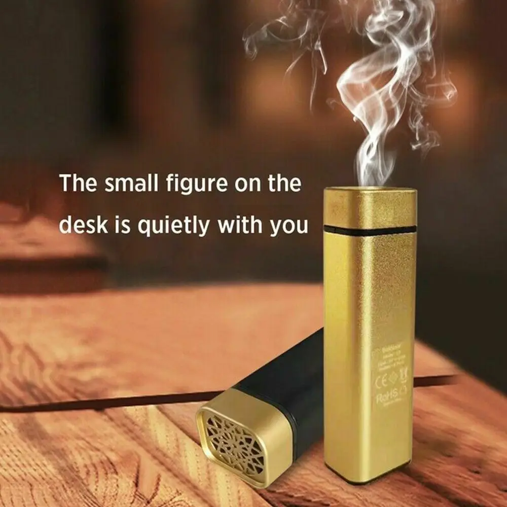 Portable Multifunction USB Charging Electronics Aroma Diffuser Aromatherapy Furnace Meditation Incense Burner
Portable Multifunction USB Charging Electronics Aroma Diffuser Aromatherapy Furnace Meditation Incense Burner