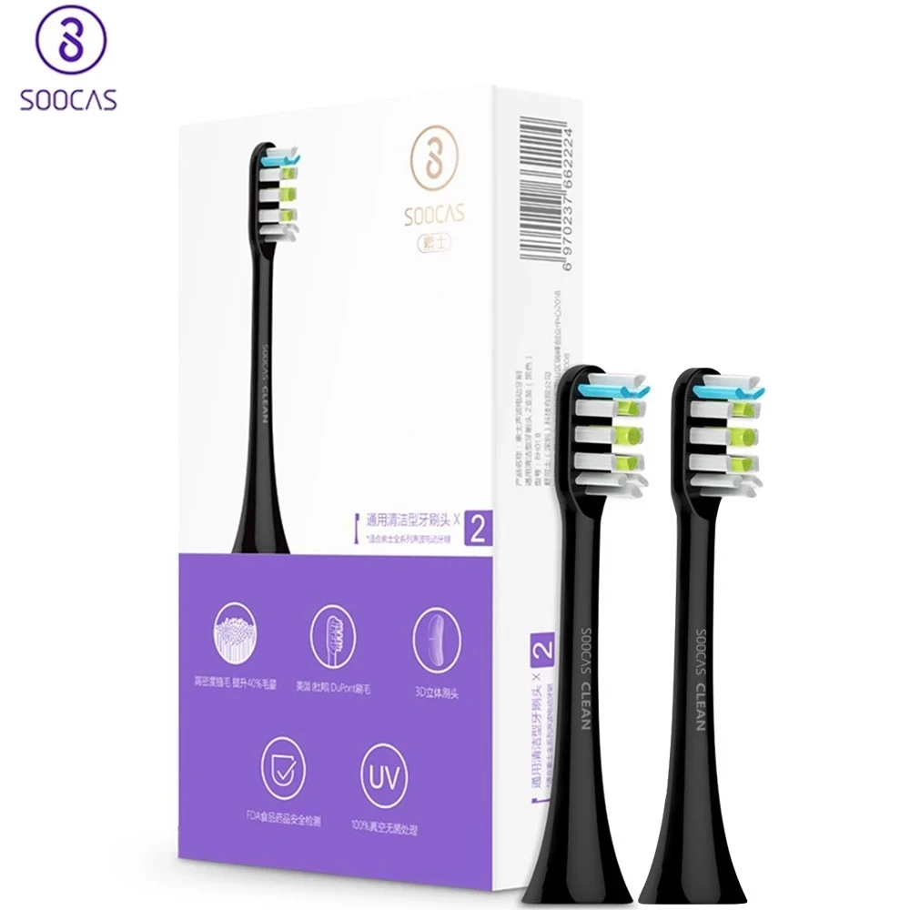 

Original SOOCAS X3 X3U Replacement Toothbrush Heads SOOCARE X1 X5 V1 V2 Sonic Electric Tooth Brush Head Nozzle Jets