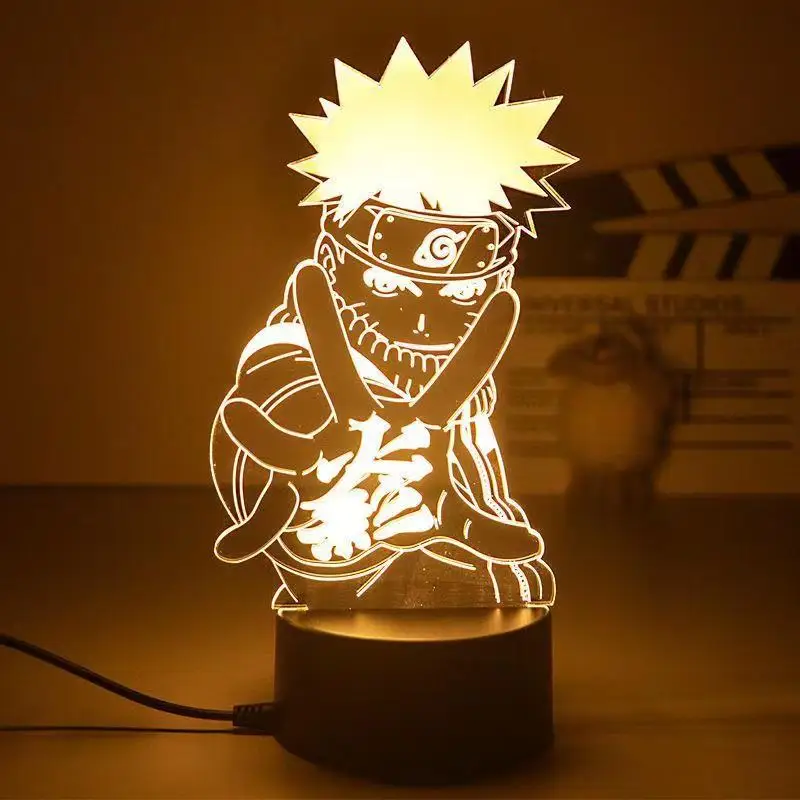 Naruto Uzumaki Anime LED Night Light Kakashi Table lamp Toys Hatake Akatsuki Figures 3d Lamp Toys Birthday ChristmasGift
Naruto Uzumaki Anime LED Night Light Kakashi Table lamp Toys Hatake Akatsuki Figures 3d Lamp Toys Birthday ChristmasGift