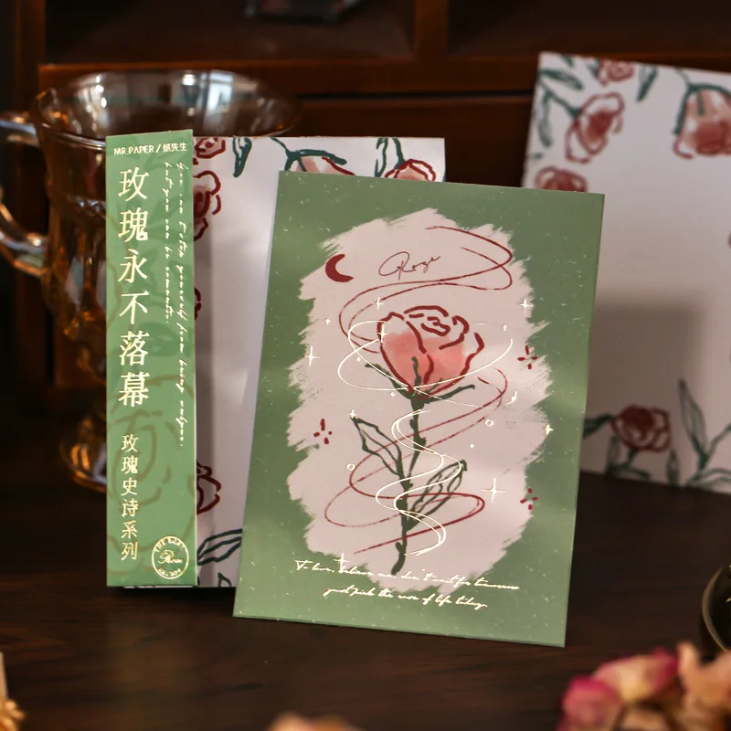 60pcs/pack Non-sticky Notes Pad Rose Art Epic Gilded Hand Account Decorative Materials Memo Bag
60pcs/pack Non-sticky Notes Pad Rose Art Epic Gilded Hand Account Decorative Materials Memo Bag