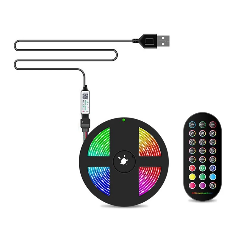 Promotion! LED Lights With Color Changing Music Sync RGB Lights 5050SMD APP Control With Remote Control For Home Party 3 Meter
Promotion! LED Lights With Color Changing Music Sync RGB Lights 5050SMD APP Control With Remote Control For Home Party 3 Meter