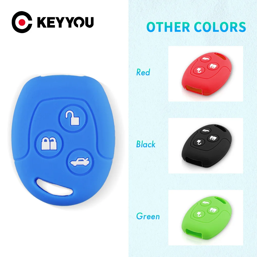 KEYYOU 20x 3 Buttons Key Case Cover For Ford Focus Mondeo Galaxy Festiva Fusion Fiesta KA Holder Protector Remote Silicone Car
KEYYOU 20x 3 Buttons Key Case Cover For Ford Focus Mondeo Galaxy Festiva Fusion Fiesta KA Holder Protector Remote Silicone Car
