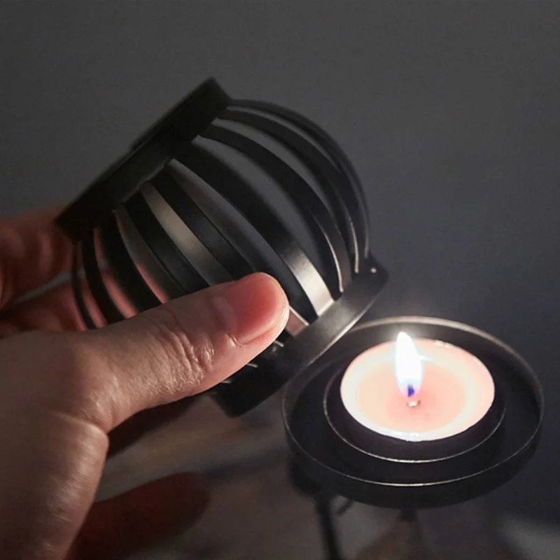Retro Metal Iron Black Lantern Candlestick Europe Style Hollow Out Cage Candle Holder Candleholder Gifts Home Shop Decoration
Retro Metal Iron Black Lantern Candlestick Europe Style Hollow Out Cage Candle Holder Candleholder Gifts Home Shop Decoration