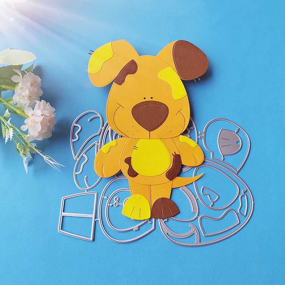 New 12.5 cm dog cutting dies, used for scrapbooks, embossed albums, card making DIY crafts
New 12.5 cm dog cutting dies, used for scrapbooks, embossed albums, card making DIY crafts