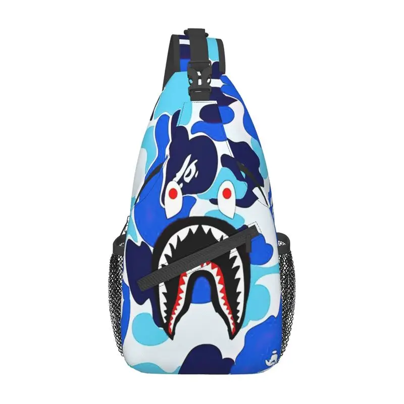 Cool Best Shark Camo Sling Bags for Cycling Camping Men's Fashion Camouflage Pattern Chest Crossbody Backpack Shoulder Daypack
Cool Best Shark Camo Sling Bags for Cycling Camping Men's Fashion Camouflage Pattern Chest Crossbody Backpack Shoulder Daypack