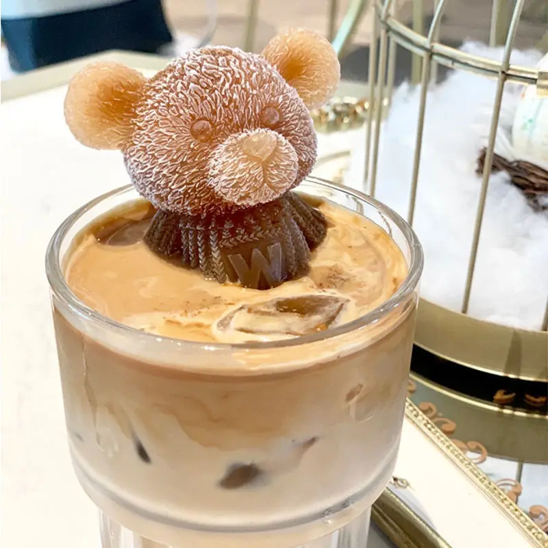 Bear Ice Cube Tray Mold Household Ice Maker Silicone Box Coffee Ice Cream Mould Bear Cartoon Whiskey Wine Drink Coffee Decor
Bear Ice Cube Tray Mold Household Ice Maker Silicone Box Coffee Ice Cream Mould Bear Cartoon Whiskey Wine Drink Coffee Decor