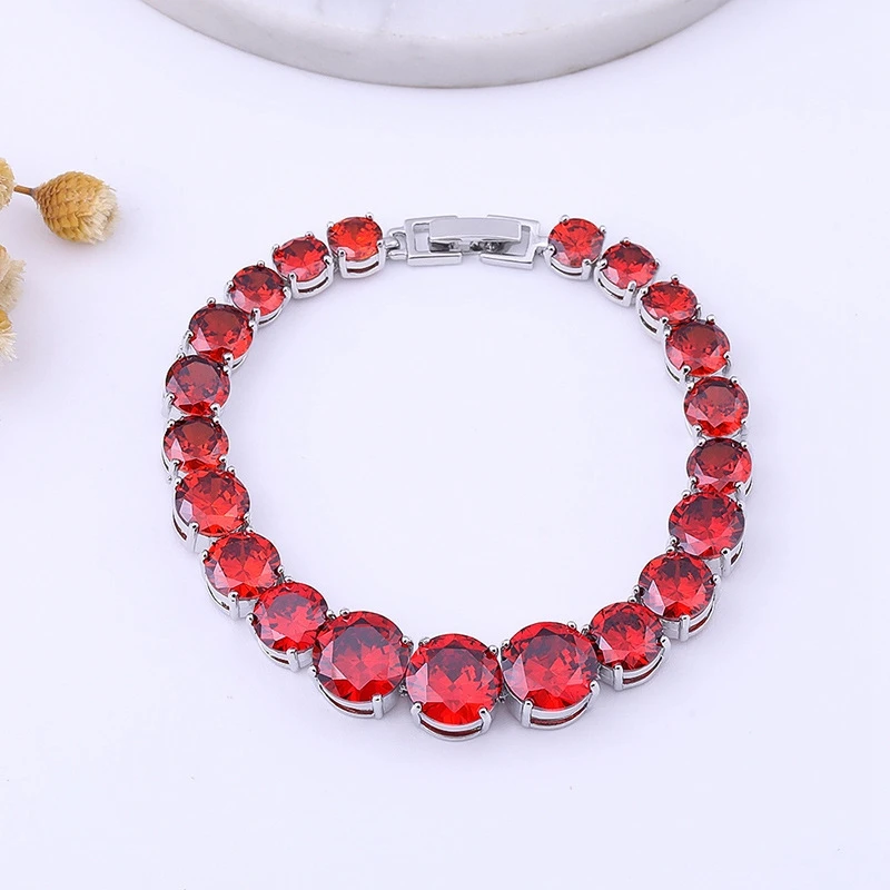 MYFEIVO 21 Pcs Gradient Zircon Round Treasure Bracelet for Women Girls Friend Jewelry Festival Valentine's Day Gifts XXY0070
MYFEIVO 21 Pcs Gradient Zircon Round Treasure Bracelet for Women Girls Friend Jewelry Festival Valentine's Day Gifts XXY0070