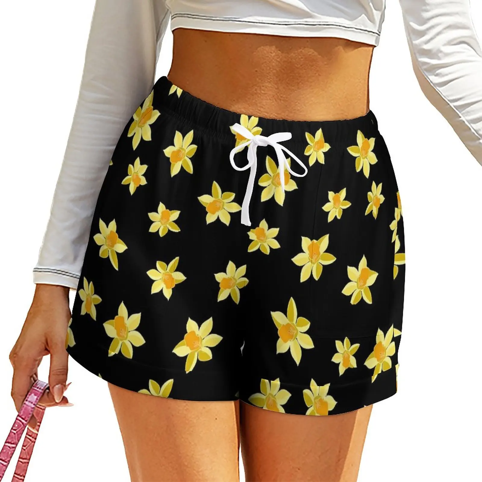 Yellow Floral Shorts Vintage Flowers Print Beach Shorts Summer Design Short Pants With Pockets Street Wear Bottoms Big Size 3XL
Yellow Floral Shorts Vintage Flowers Print Beach Shorts Summer Design Short Pants With Pockets Street Wear Bottoms Big Size 3XL