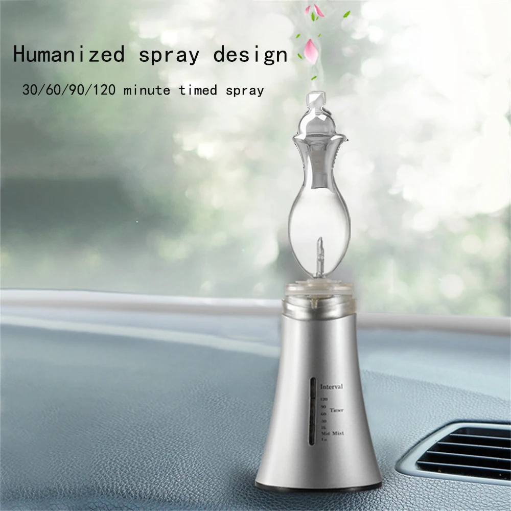 

Aroma Essential Oil Diffuser Ultrasonic Cool Mist Mini Humidifier Air Purifier LED Light Power Timing Aromatizador for Home Car