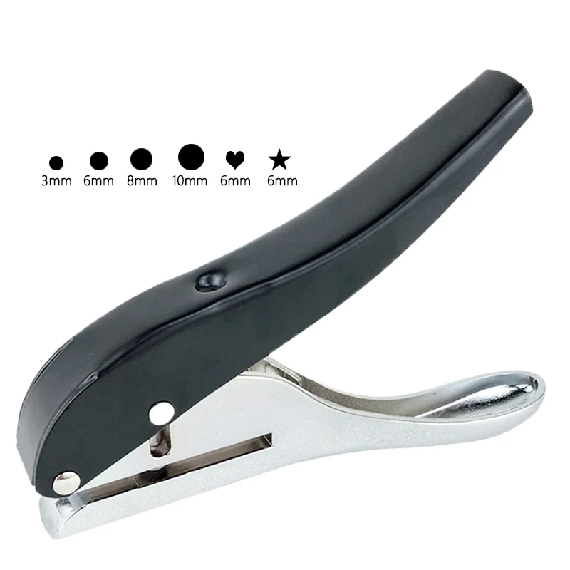 3mm/6mm/8mm/10mm Circle Hole Punch Paper Punch Hand-held Round Single Hole Punch for ID Cards PVC Cards Badge Photos
3mm/6mm/8mm/10mm Circle Hole Punch Paper Punch Hand-held Round Single Hole Punch for ID Cards PVC Cards Badge Photos