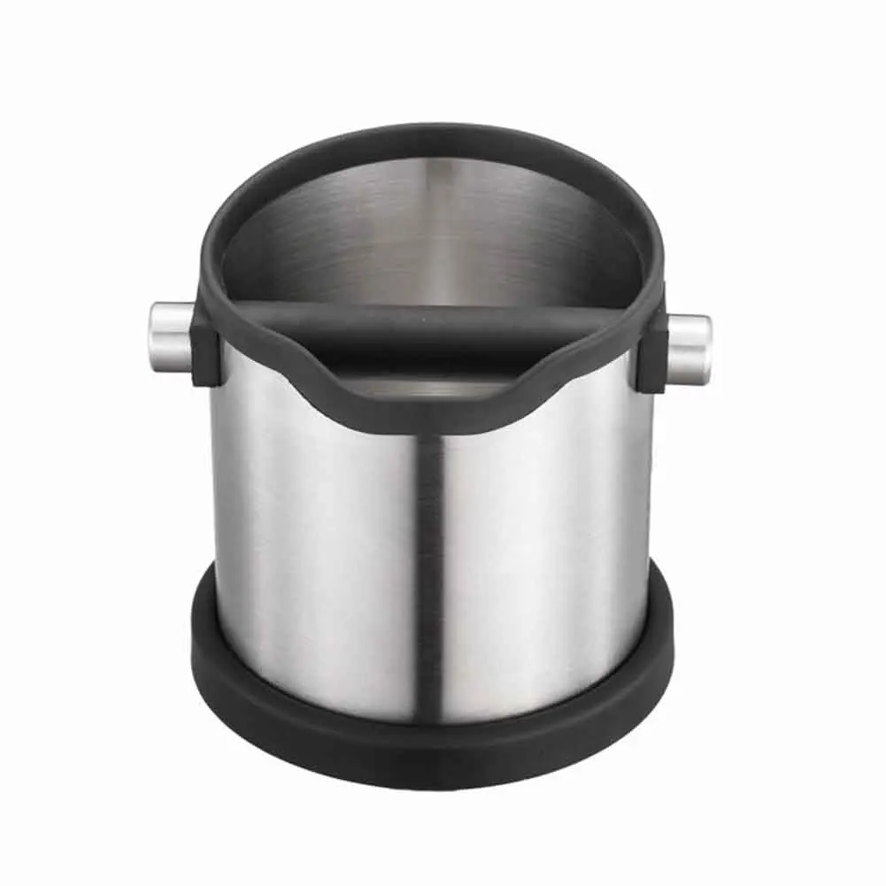 1800ml Stainless Steel Kitchen Tool Anti Slip Home Portable Bar Detachable Grind Container Restaurant Coffee Knock Box Waste Bin 
1800ml Stainless Steel Kitchen Tool Anti Slip Home Portable Bar Detachable Grind Container Restaurant Coffee Knock Box Waste Bin