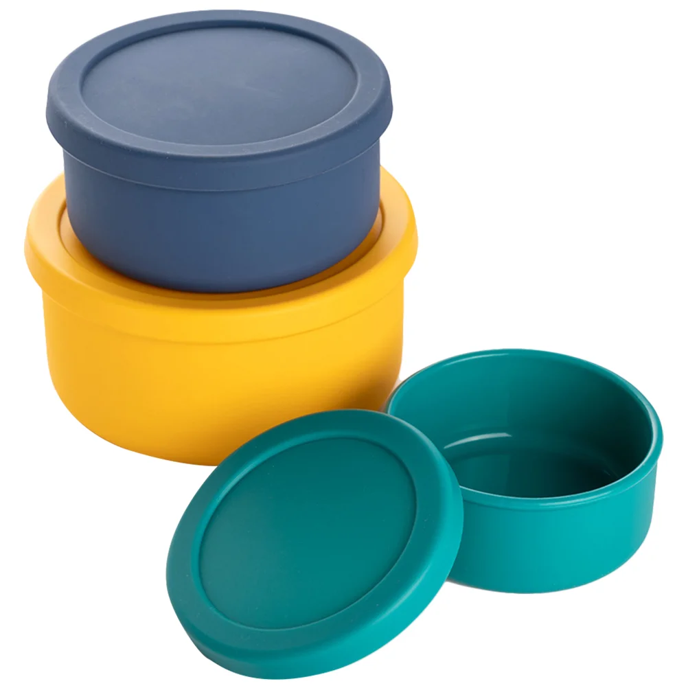 3 Pcs Food Rack Household Containers Lunch Kids Small Silicone Supply Refrigerator Holder
3 Pcs Food Rack Household Containers Lunch Kids Small Silicone Supply Refrigerator Holder