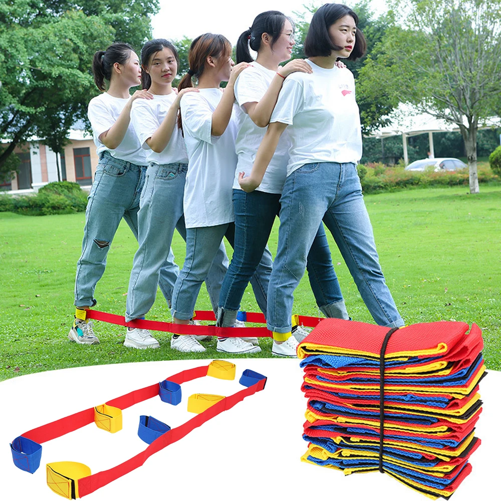 Giant Footsteps 4 Legged Race Bands Children Outdoor Sports Toys Outdoor Game for Kids Adults Teamwork Games Interactive Toys
Giant Footsteps 4 Legged Race Bands Children Outdoor Sports Toys Outdoor Game for Kids Adults Teamwork Games Interactive Toys