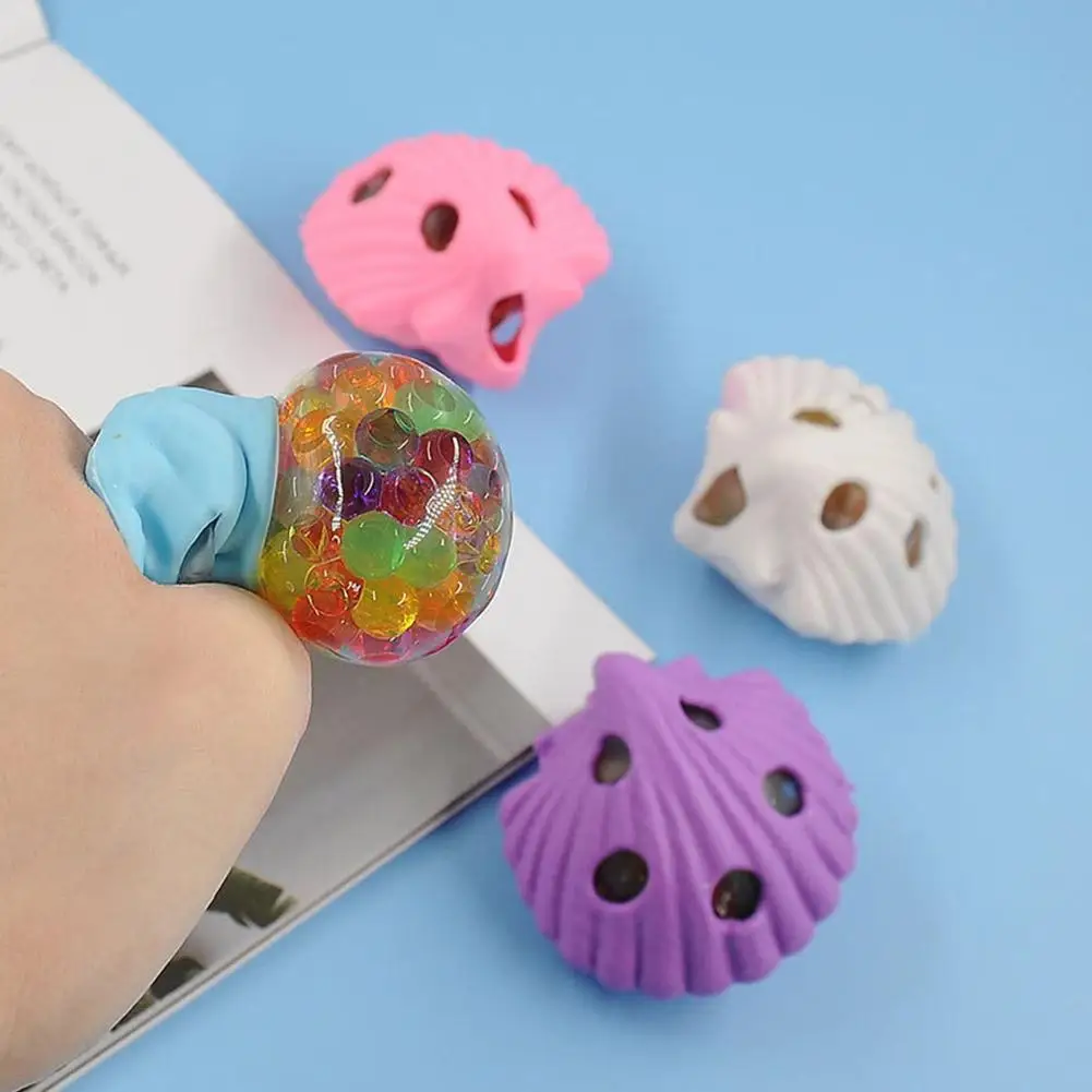 2022 Anti Stress Squeeze Ball Decompression Toy Autism Mood Relief Creative Funny Squeeze Shell Ball Toy Children Adults Gifts
2022 Anti Stress Squeeze Ball Decompression Toy Autism Mood Relief Creative Funny Squeeze Shell Ball Toy Children Adults Gifts