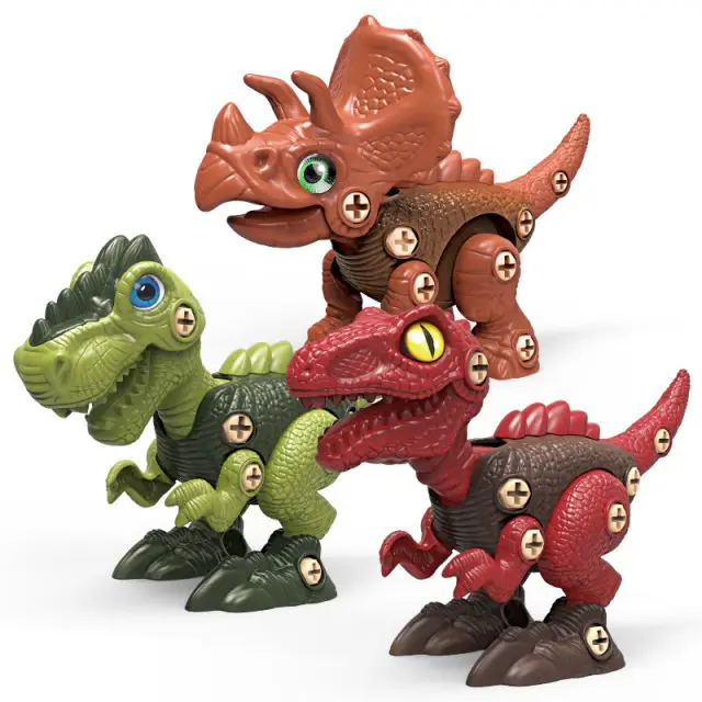 DIY Take Apart Dinosaur Toys Construction Screwing Building Blocks Set Kids Puzzle Game Kits Educational Toys New
DIY Take Apart Dinosaur Toys Construction Screwing Building Blocks Set Kids Puzzle Game Kits Educational Toys New